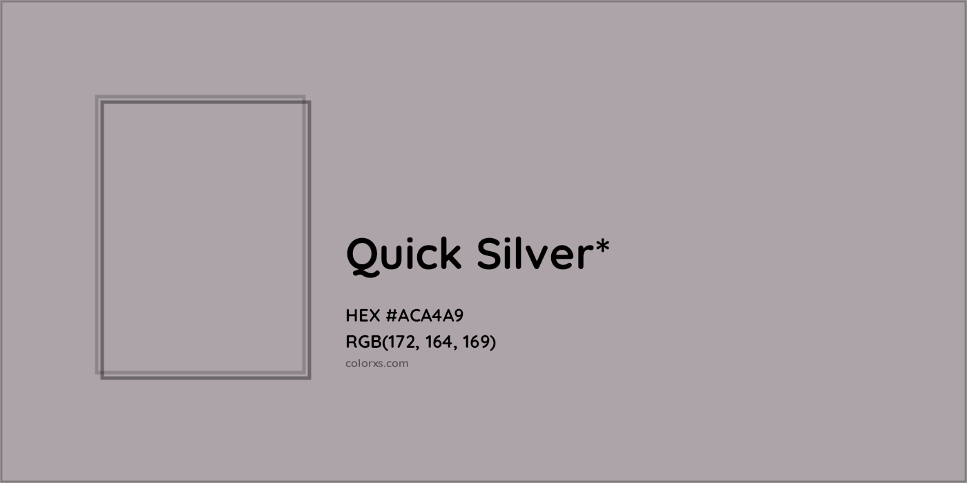 HEX #ACA4A9 Color Name, Color Code, Palettes, Similar Paints, Images