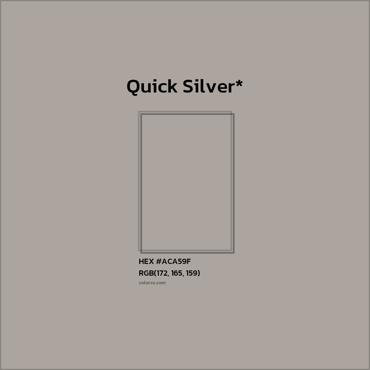 HEX #ACA59F Color Name, Color Code, Palettes, Similar Paints, Images