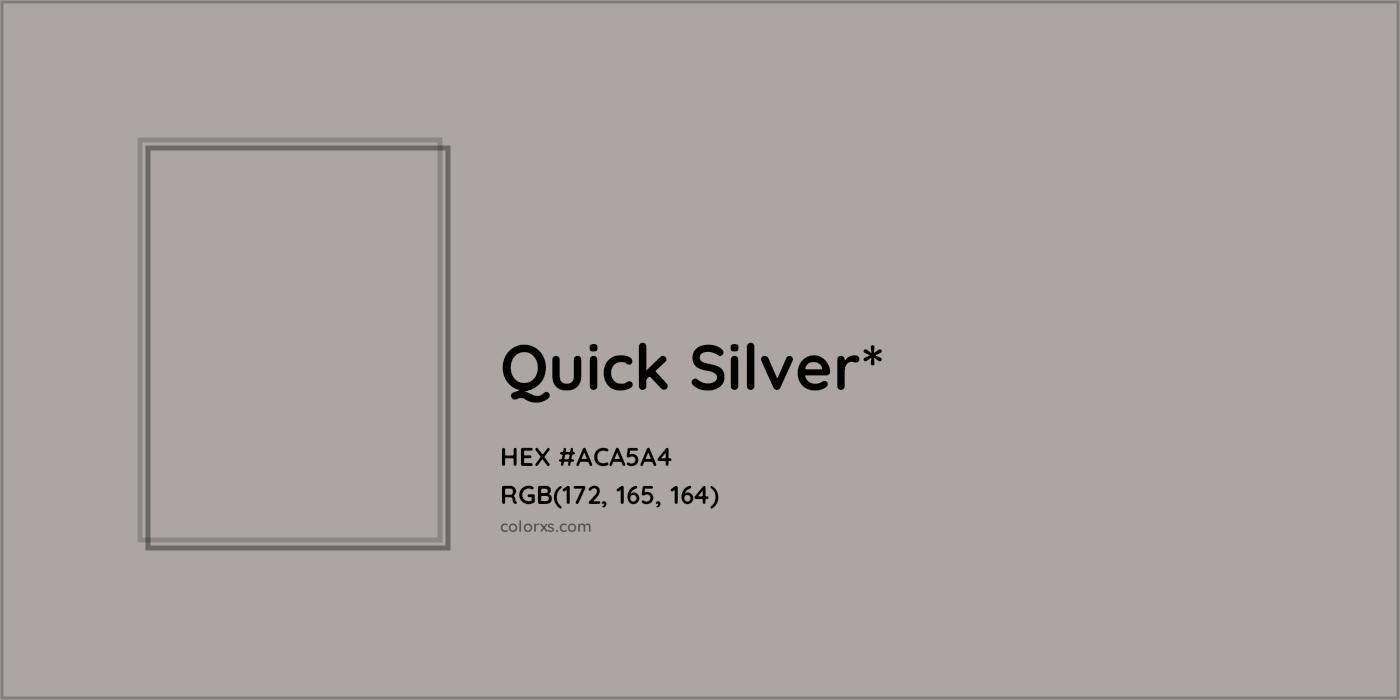 HEX #ACA5A4 Color Name, Color Code, Palettes, Similar Paints, Images