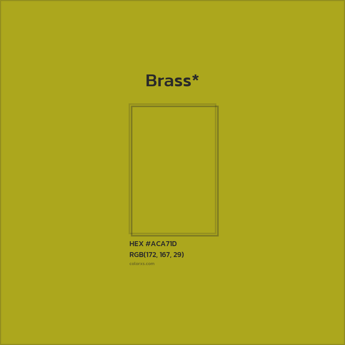 HEX #ACA71D Color Name, Color Code, Palettes, Similar Paints, Images