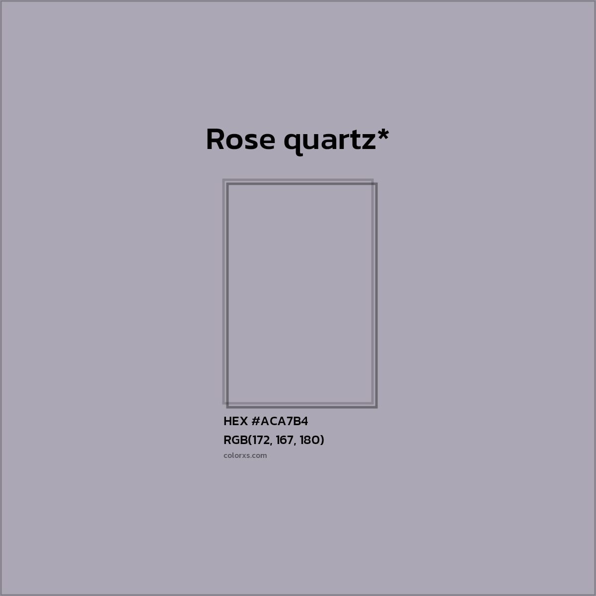 HEX #ACA7B4 Color Name, Color Code, Palettes, Similar Paints, Images