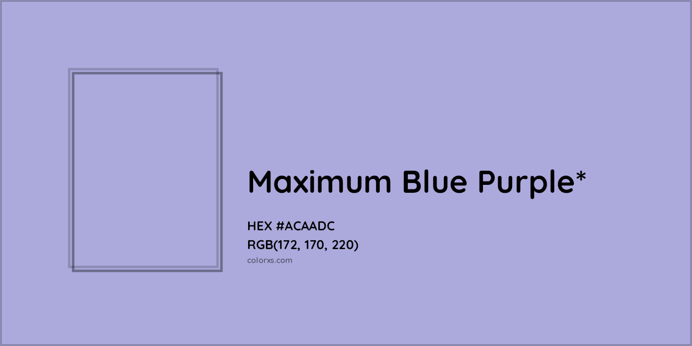HEX #ACAADC Color Name, Color Code, Palettes, Similar Paints, Images