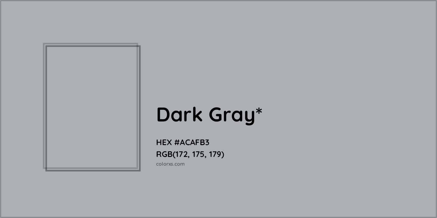HEX #ACAFB3 Color Name, Color Code, Palettes, Similar Paints, Images