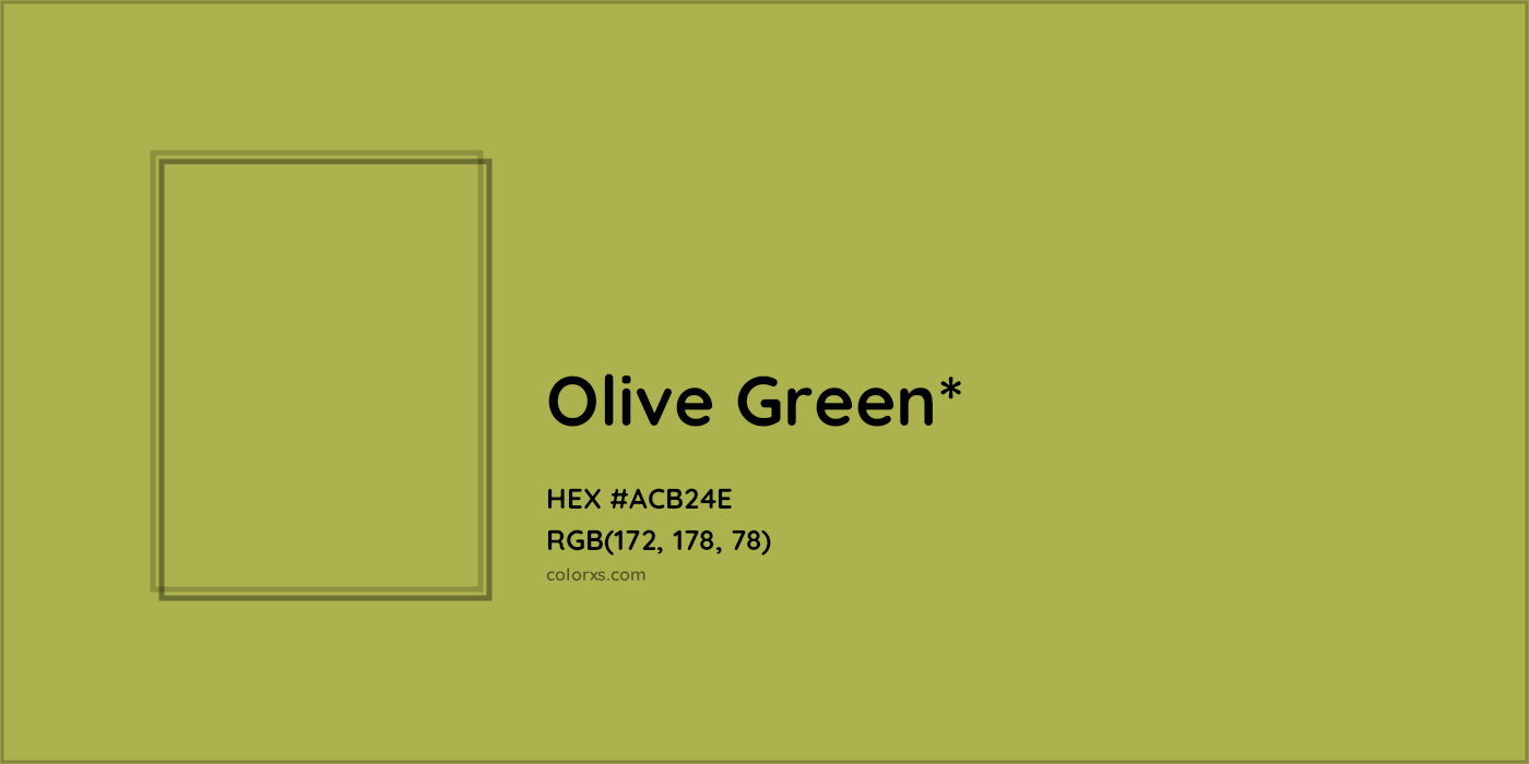HEX #ACB24E Color Name, Color Code, Palettes, Similar Paints, Images