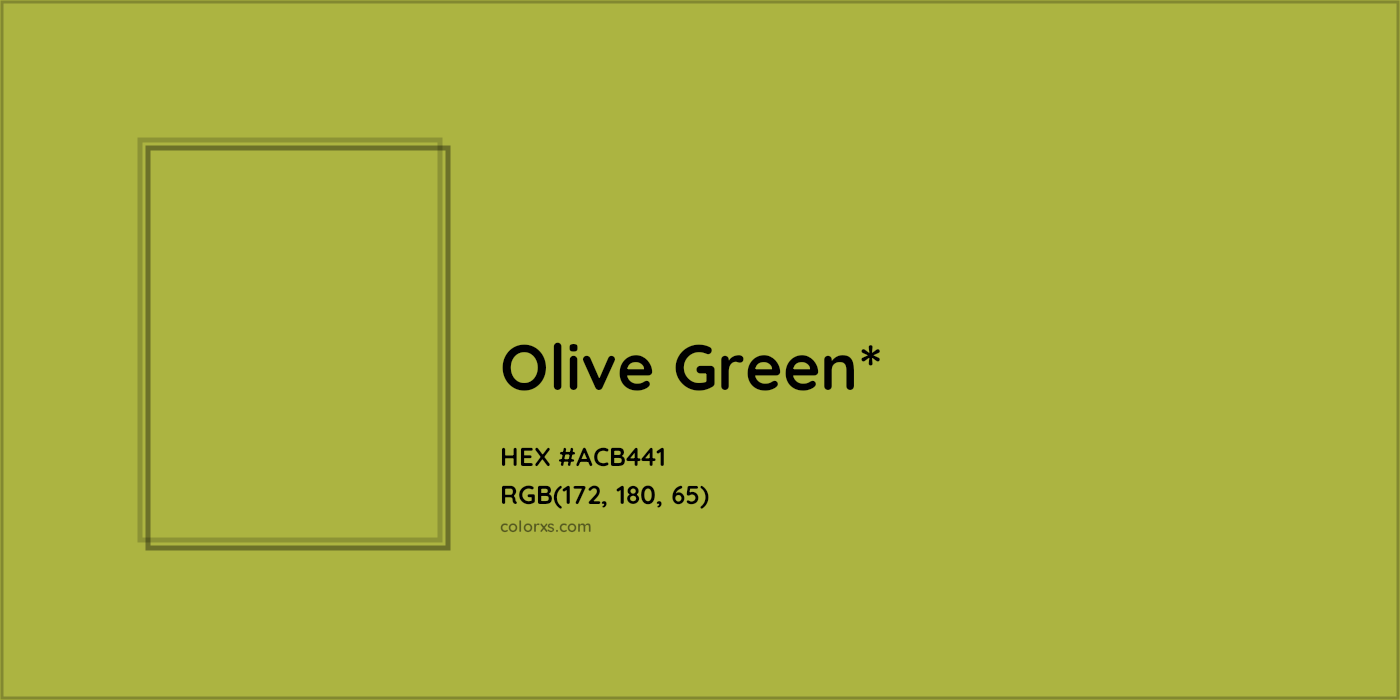 HEX #ACB441 Color Name, Color Code, Palettes, Similar Paints, Images