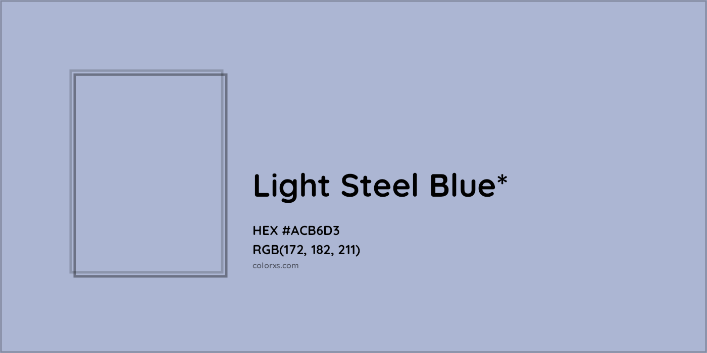HEX #ACB6D3 Color Name, Color Code, Palettes, Similar Paints, Images