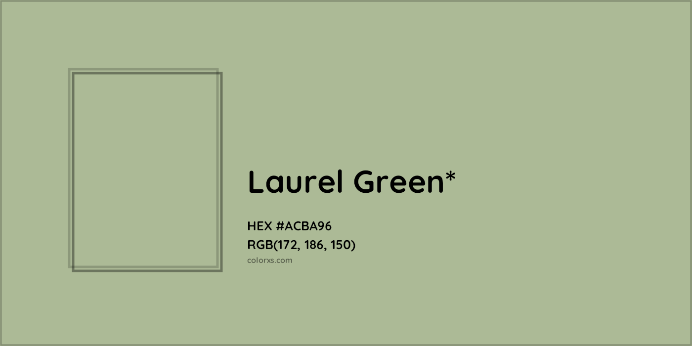 HEX #ACBA96 Color Name, Color Code, Palettes, Similar Paints, Images