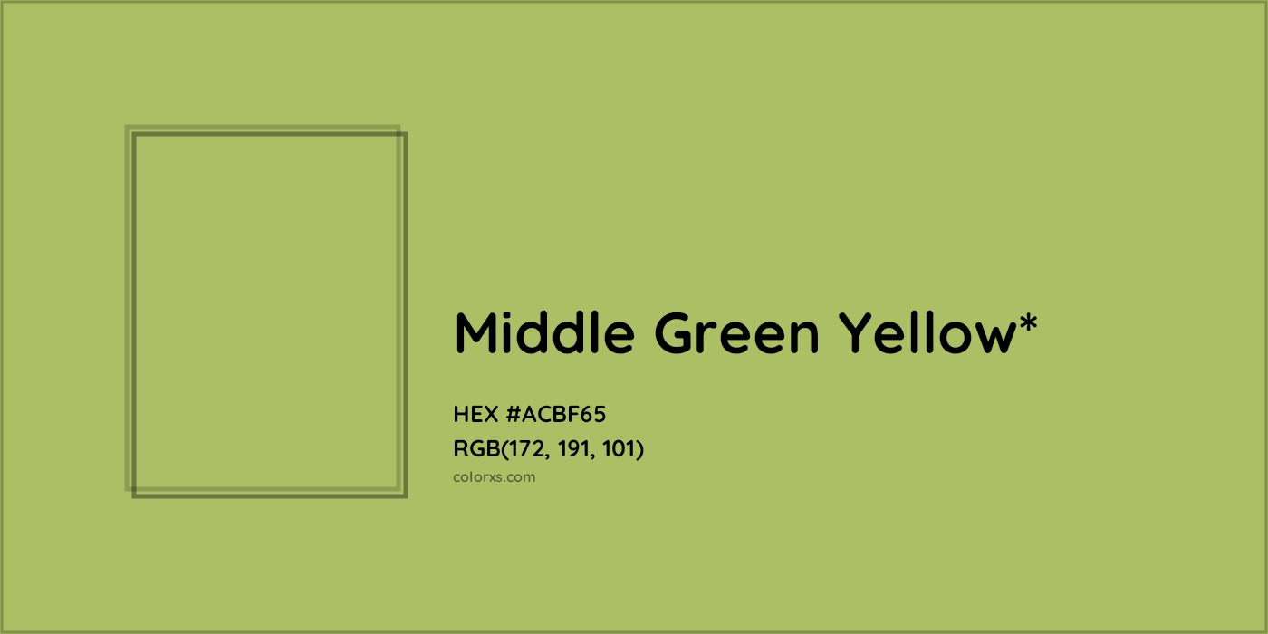 HEX #ACBF65 Color Name, Color Code, Palettes, Similar Paints, Images