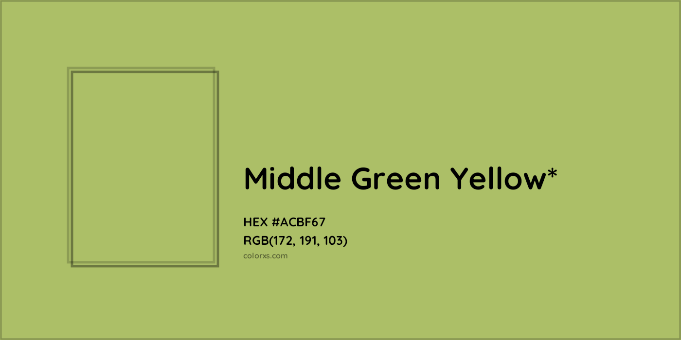 HEX #ACBF67 Color Name, Color Code, Palettes, Similar Paints, Images