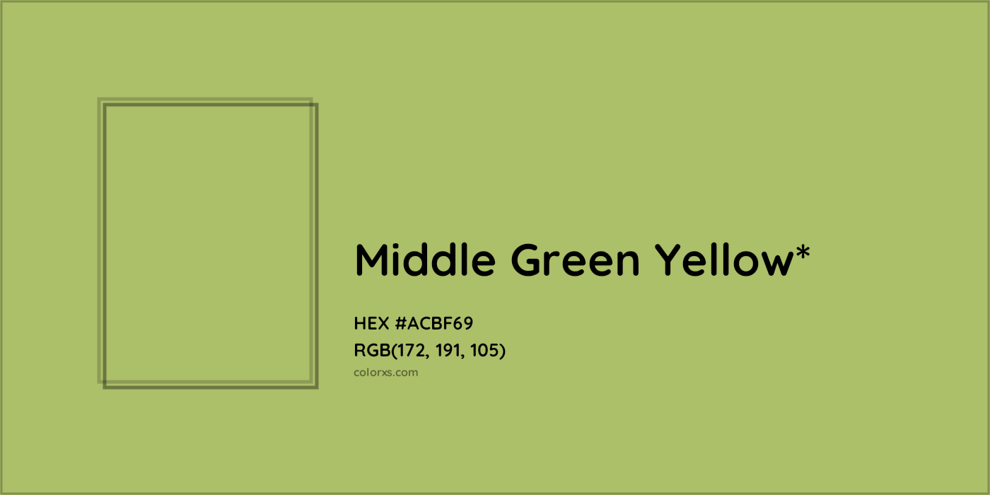 HEX #ACBF69 Color Name, Color Code, Palettes, Similar Paints, Images