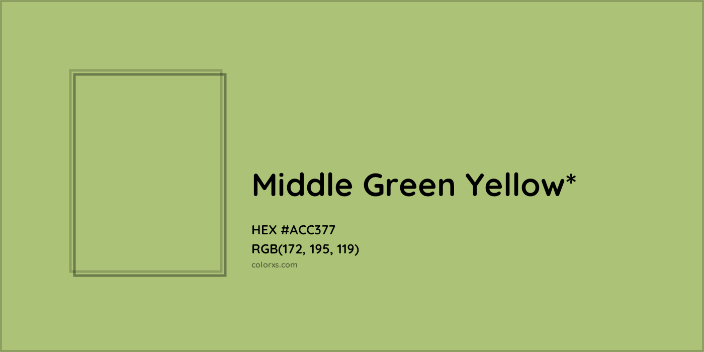 HEX #ACC377 Color Name, Color Code, Palettes, Similar Paints, Images