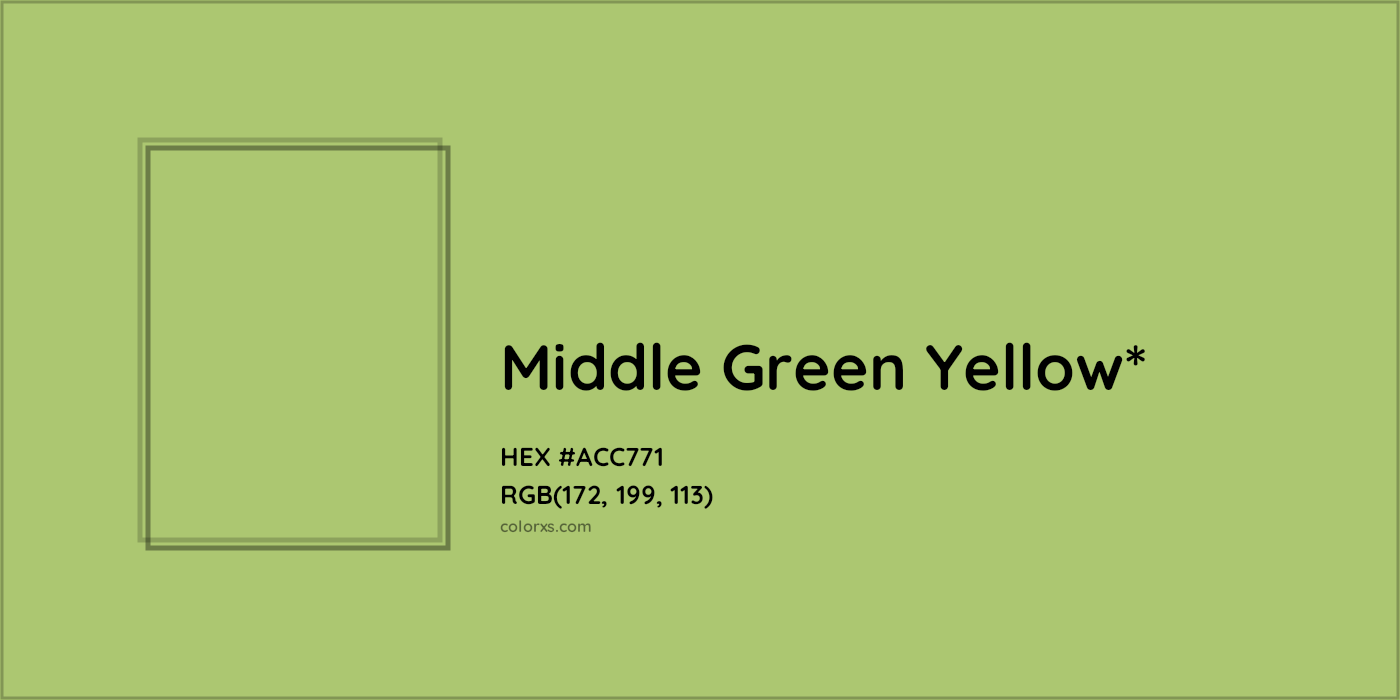 HEX #ACC771 Color Name, Color Code, Palettes, Similar Paints, Images