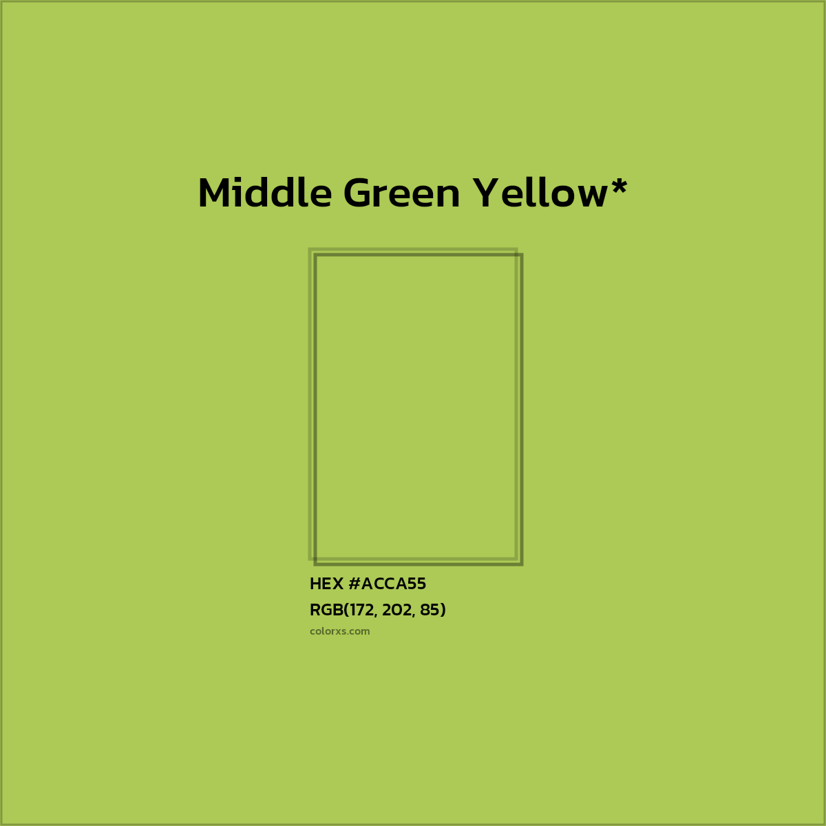 HEX #ACCA55 Color Name, Color Code, Palettes, Similar Paints, Images