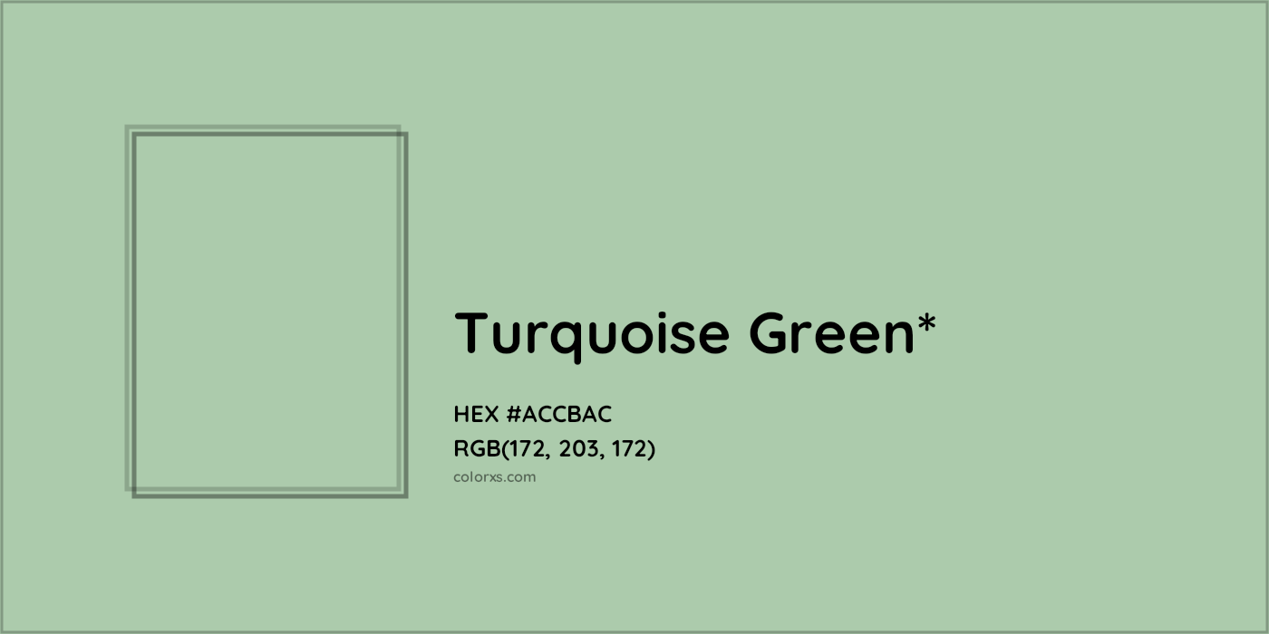HEX #ACCBAC Color Name, Color Code, Palettes, Similar Paints, Images