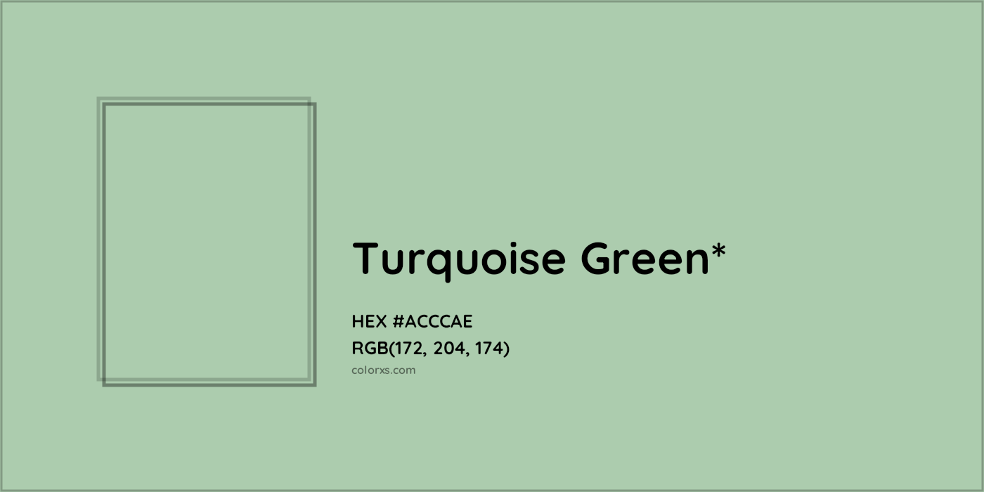 HEX #ACCCAE Color Name, Color Code, Palettes, Similar Paints, Images