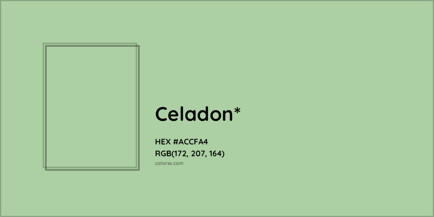 HEX #ACCFA4 Color Name, Color Code, Palettes, Similar Paints, Images