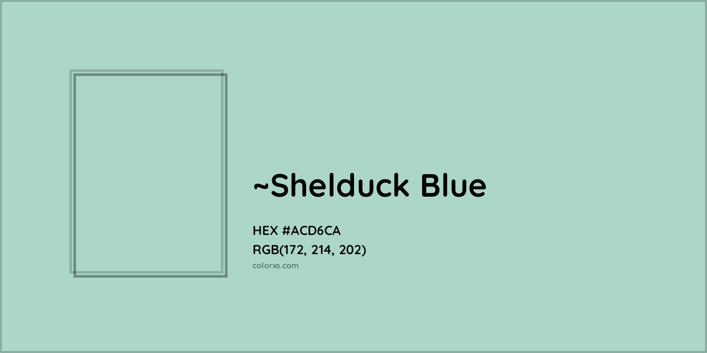 HEX #ACD6CA Color Name, Color Code, Palettes, Similar Paints, Images