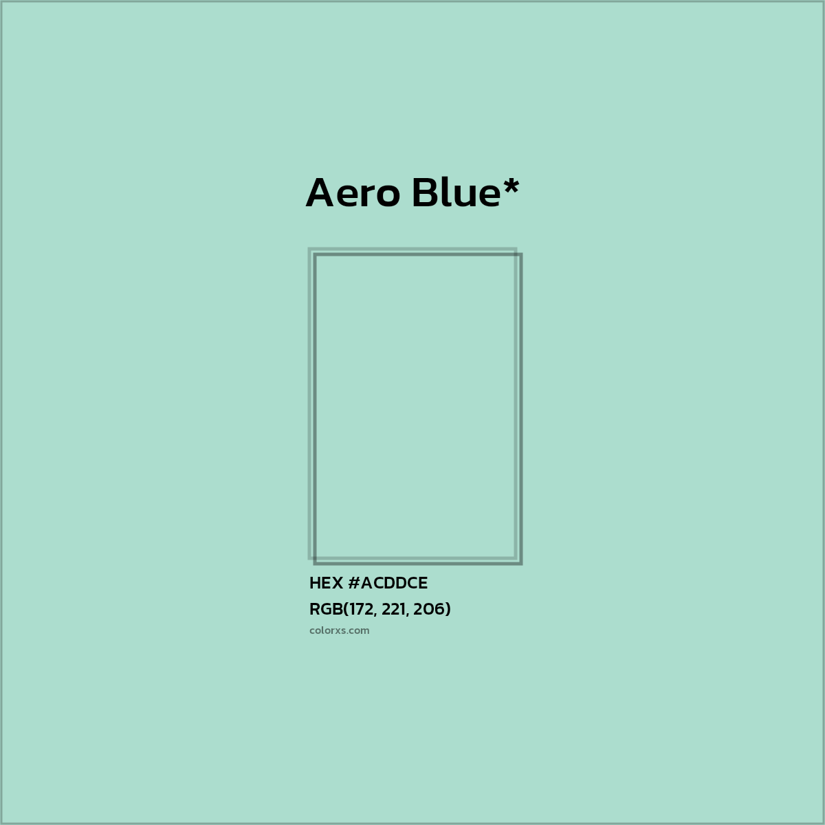 HEX #ACDDCE Color Name, Color Code, Palettes, Similar Paints, Images