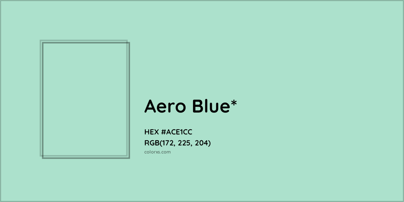 HEX #ACE1CC Color Name, Color Code, Palettes, Similar Paints, Images