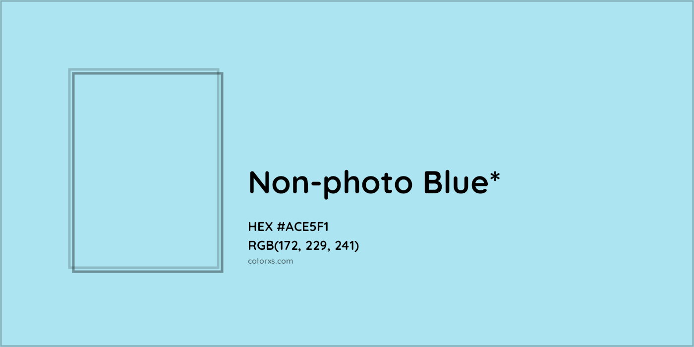 HEX #ACE5F1 Color Name, Color Code, Palettes, Similar Paints, Images