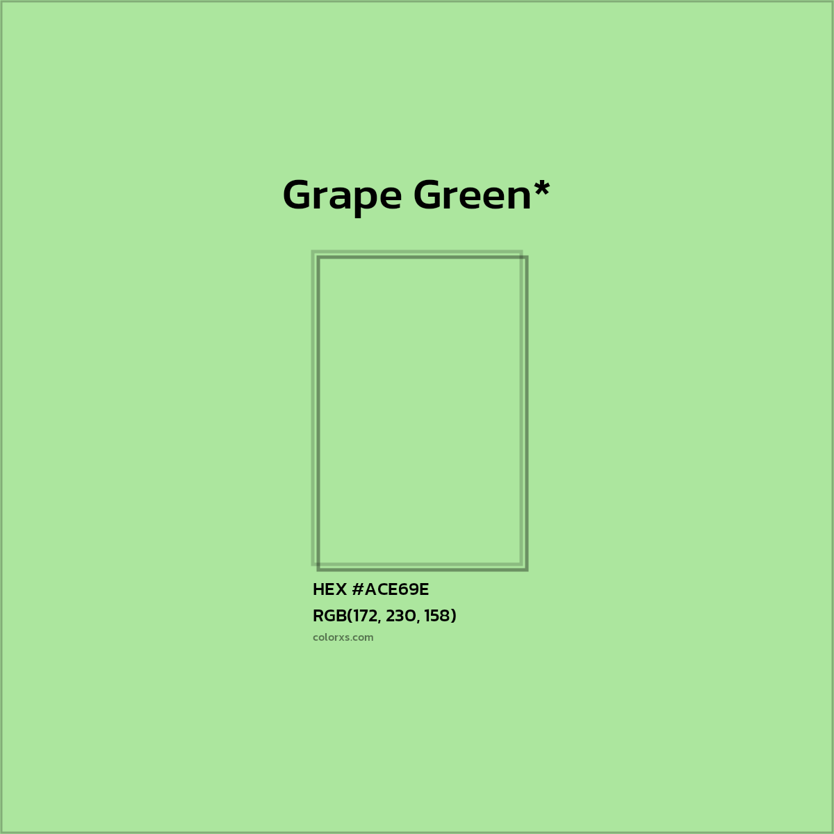 HEX #ACE69E Color Name, Color Code, Palettes, Similar Paints, Images