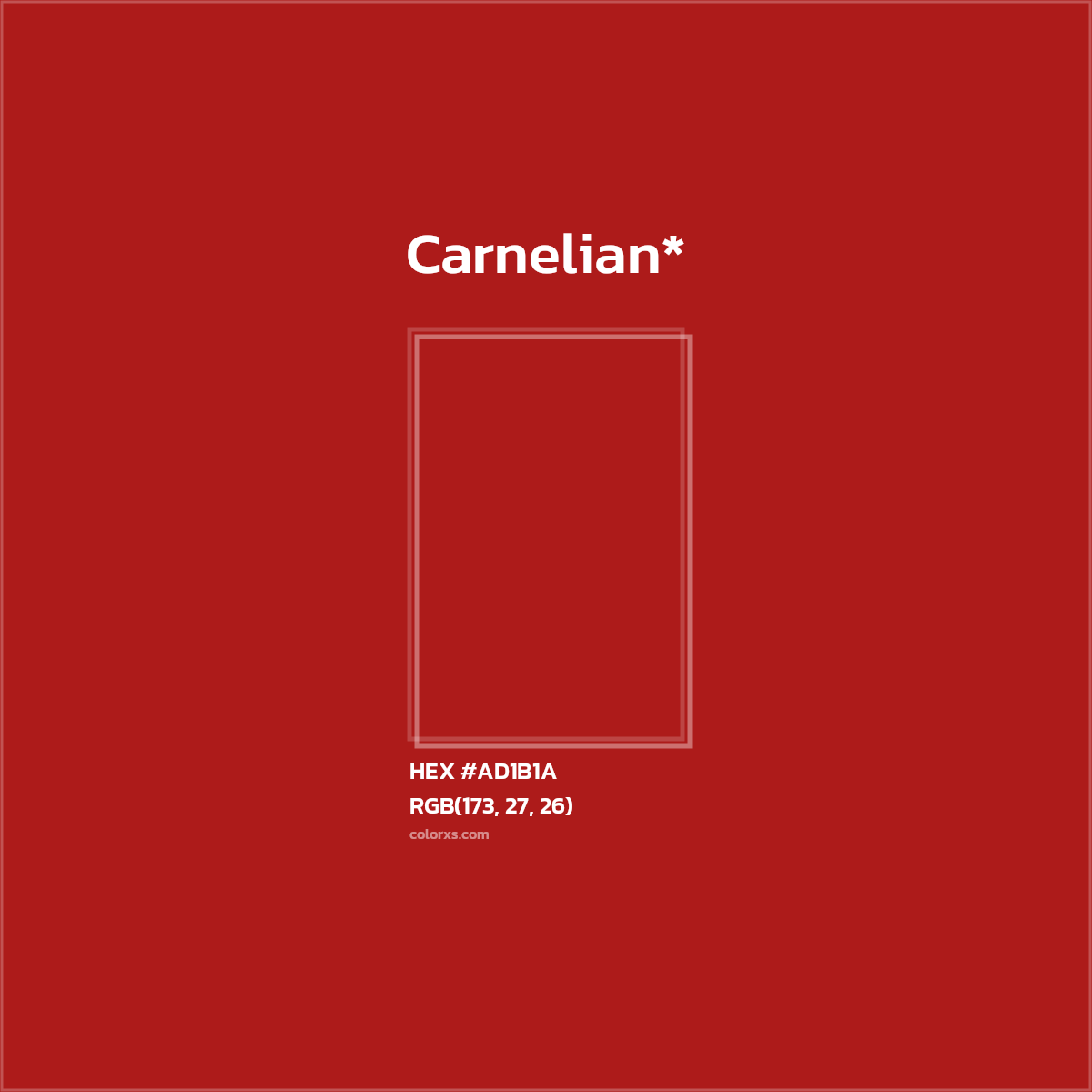 HEX #AD1B1A Color Name, Color Code, Palettes, Similar Paints, Images
