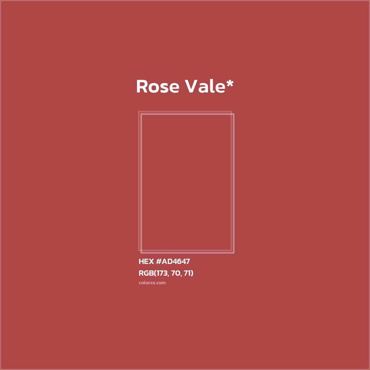 HEX #AD4647 Color Name, Color Code, Palettes, Similar Paints, Images