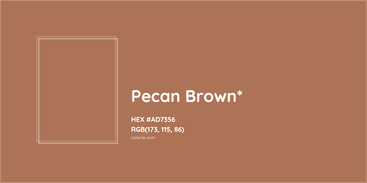 HEX #AD7356 Color Name, Color Code, Palettes, Similar Paints, Images