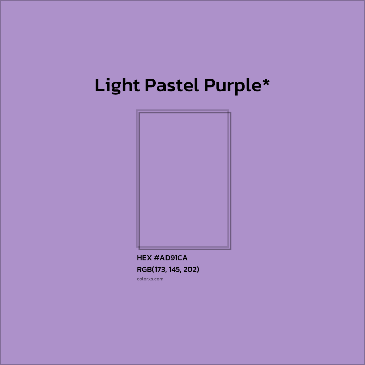 HEX #AD91CA Color Name, Color Code, Palettes, Similar Paints, Images