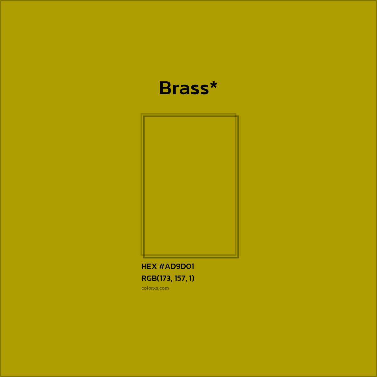 HEX #AD9D01 Color Name, Color Code, Palettes, Similar Paints, Images