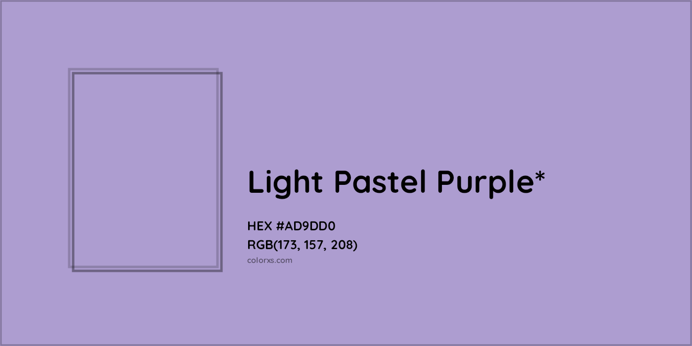 HEX #AD9DD0 Color Name, Color Code, Palettes, Similar Paints, Images