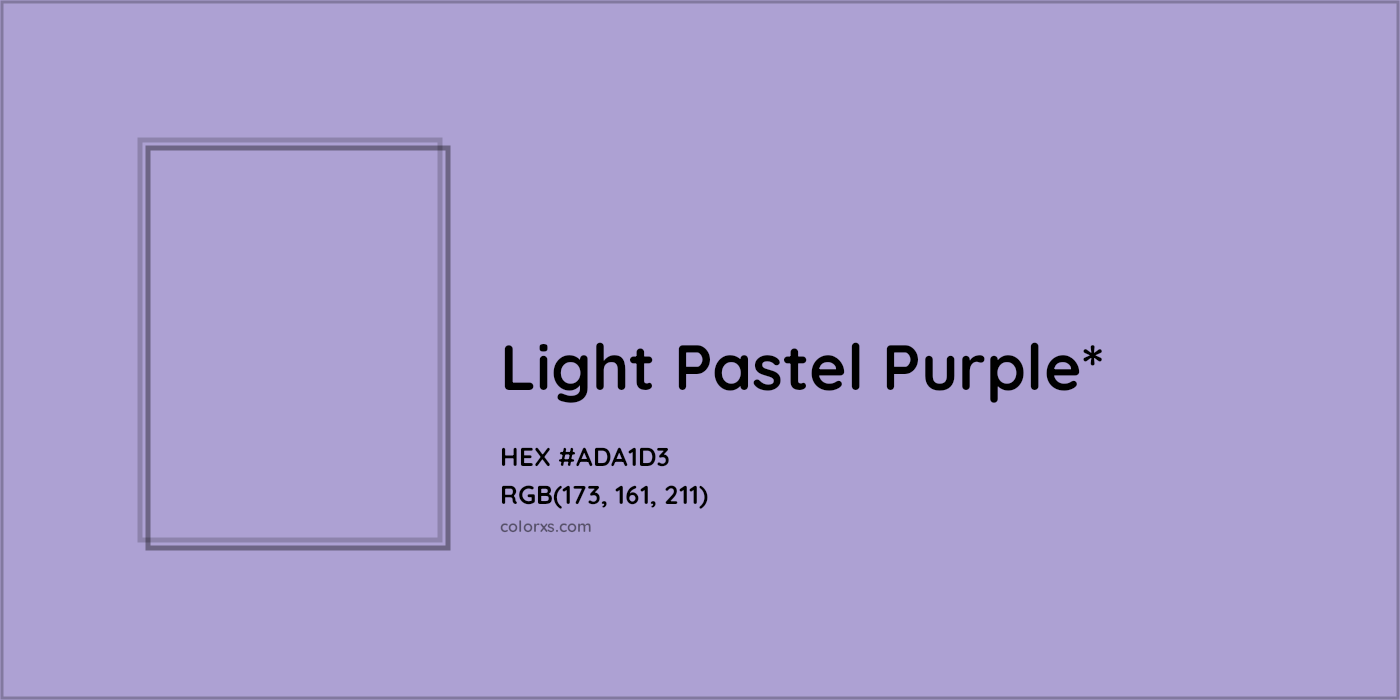 HEX #ADA1D3 Color Name, Color Code, Palettes, Similar Paints, Images