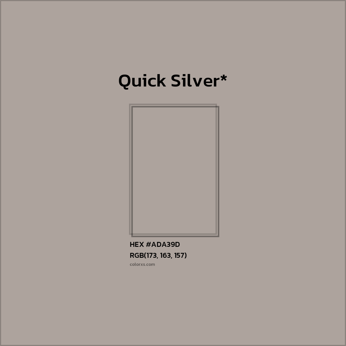 HEX #ADA39D Color Name, Color Code, Palettes, Similar Paints, Images