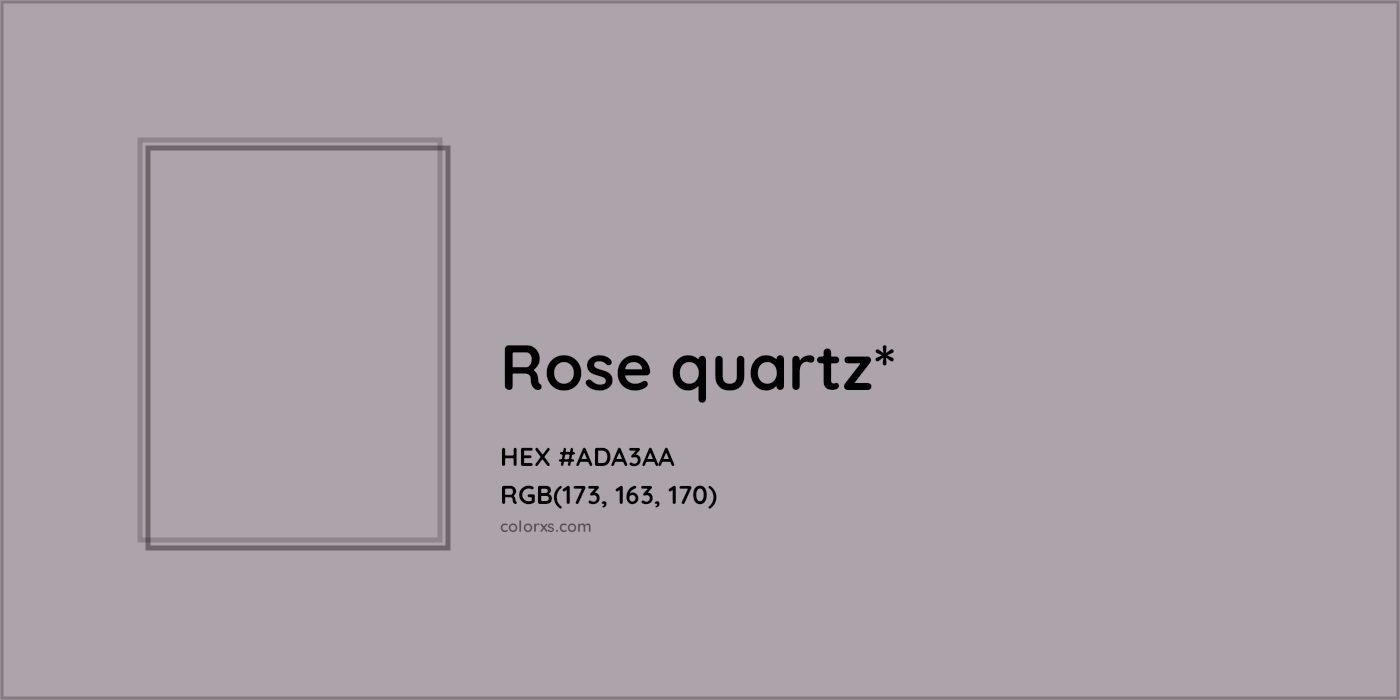 HEX #ADA3AA Color Name, Color Code, Palettes, Similar Paints, Images