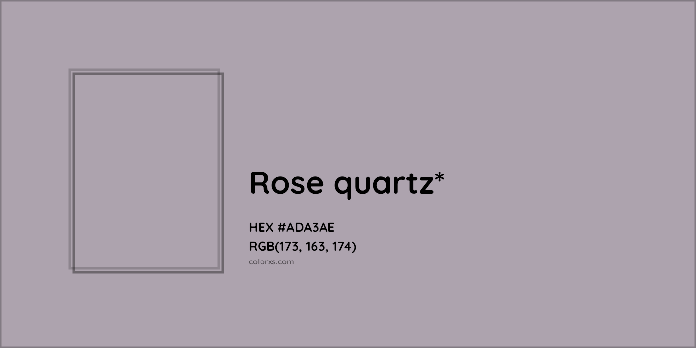 HEX #ADA3AE Color Name, Color Code, Palettes, Similar Paints, Images