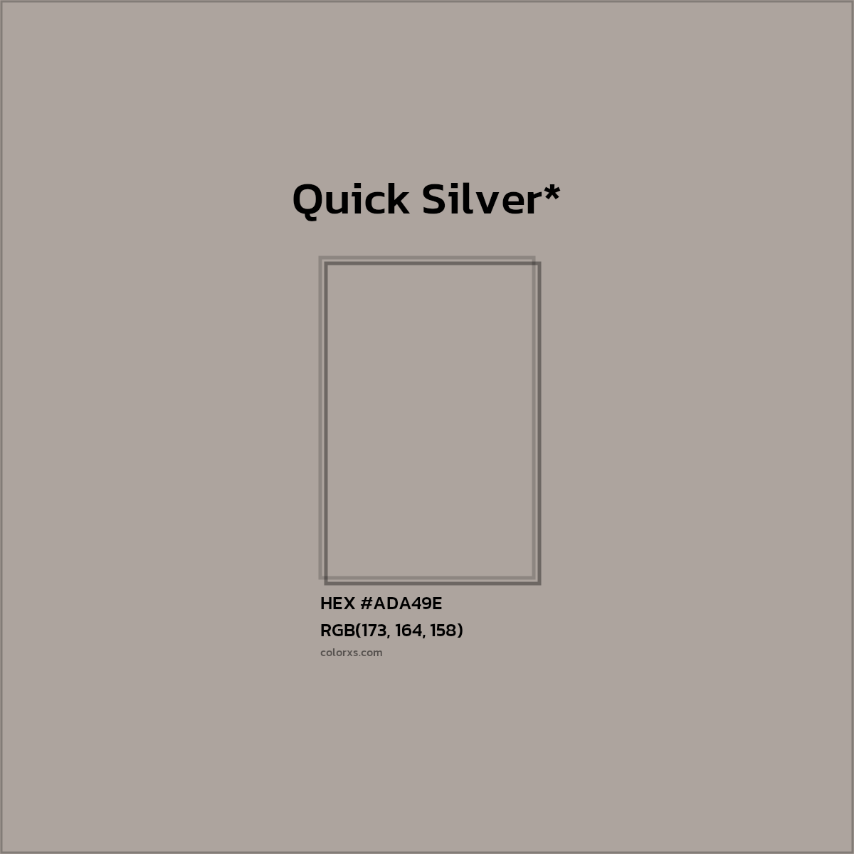 HEX #ADA49E Color Name, Color Code, Palettes, Similar Paints, Images