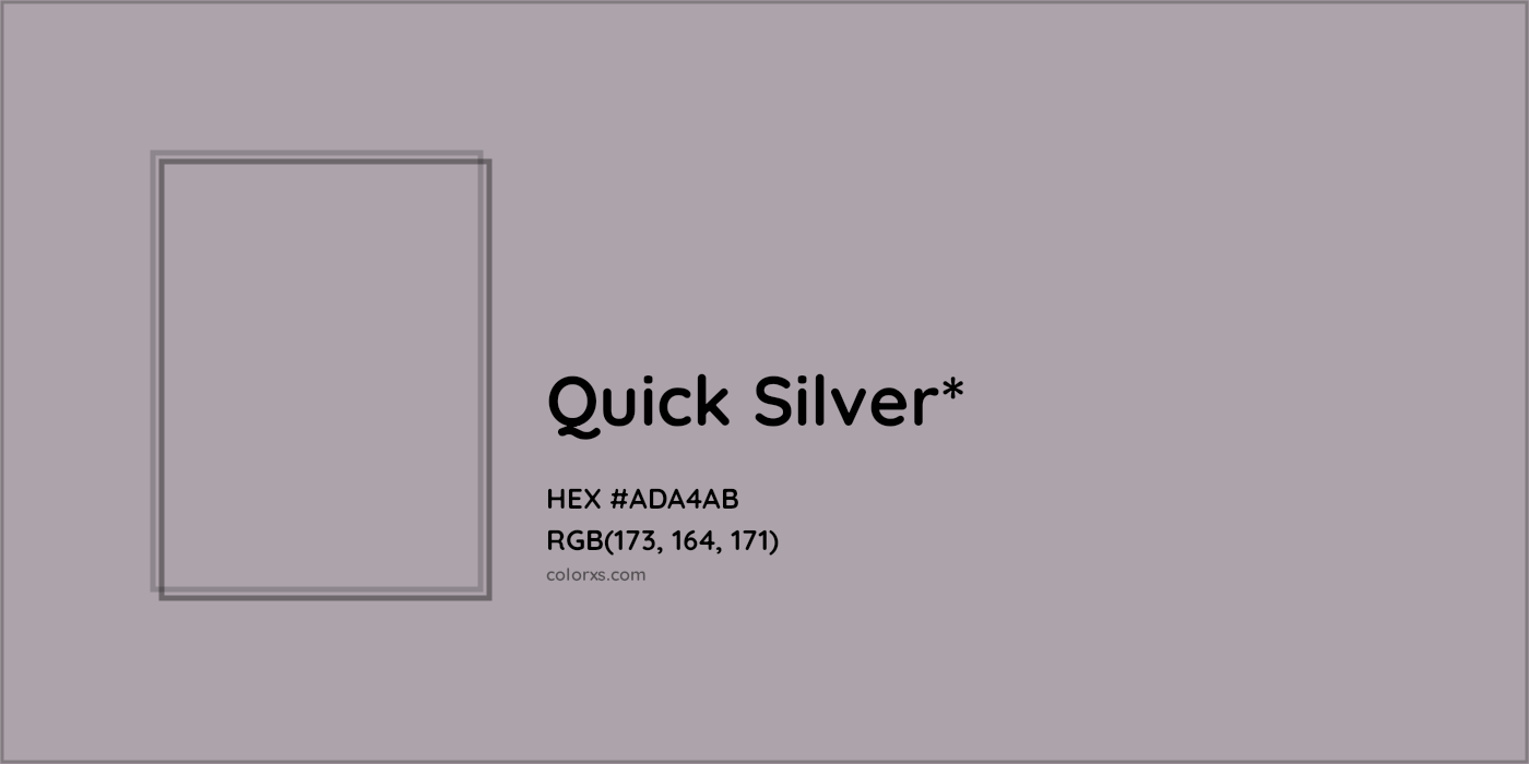 HEX #ADA4AB Color Name, Color Code, Palettes, Similar Paints, Images