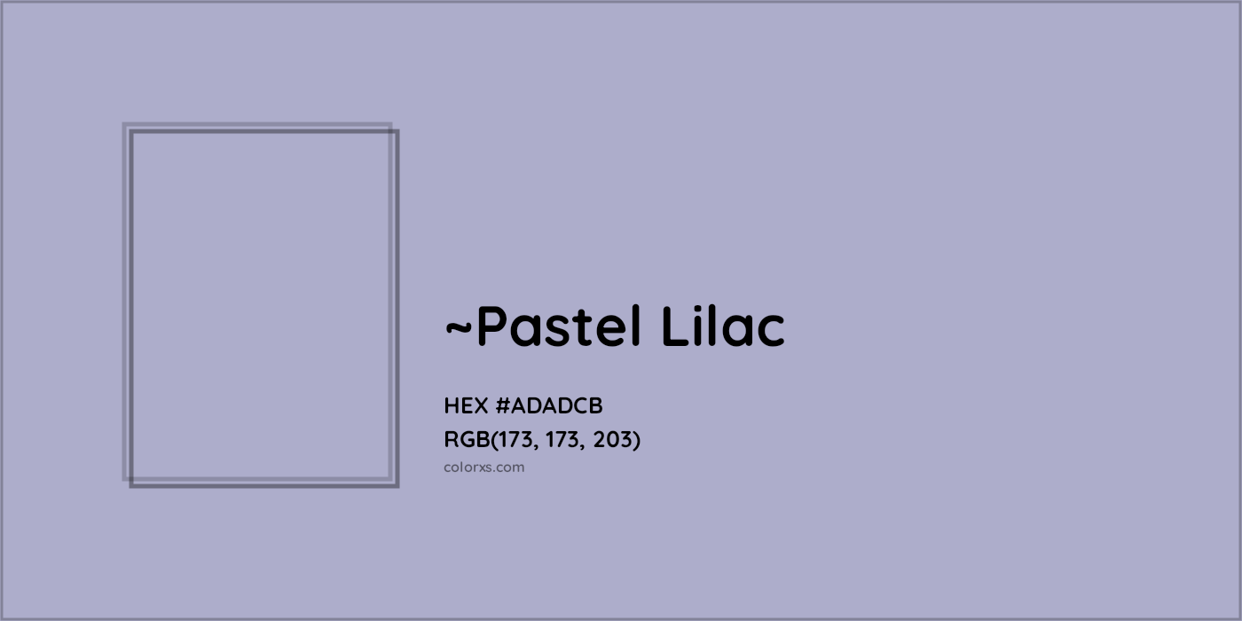 HEX #ADADCB Color Name, Color Code, Palettes, Similar Paints, Images