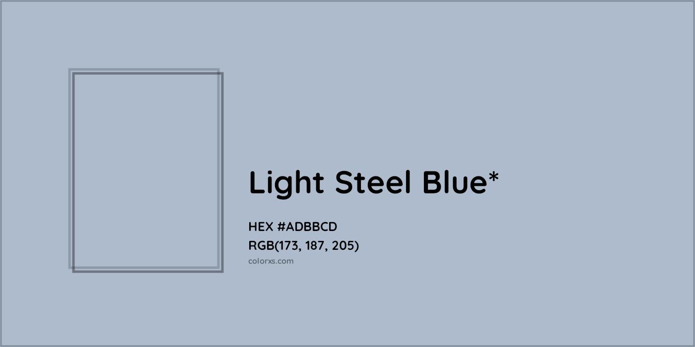 HEX #ADBBCD Color Name, Color Code, Palettes, Similar Paints, Images