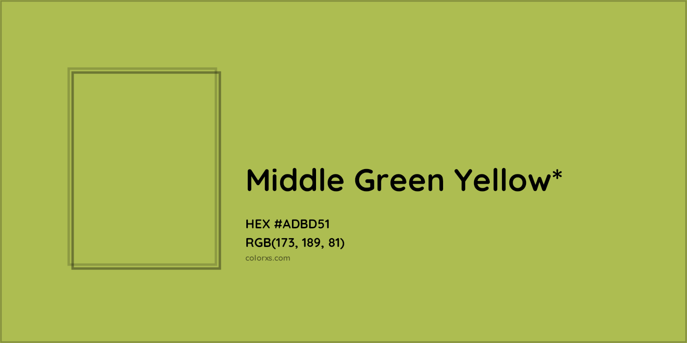 HEX #ADBD51 Color Name, Color Code, Palettes, Similar Paints, Images