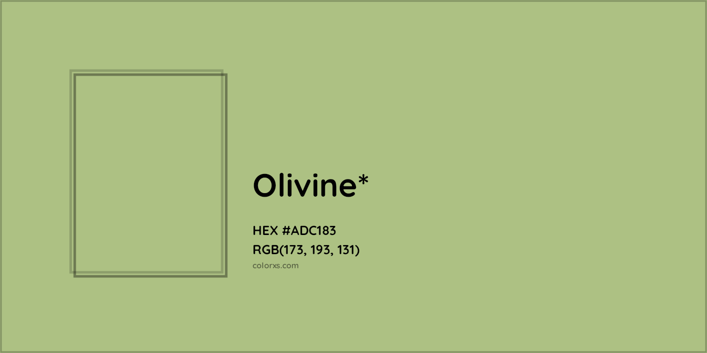 HEX #ADC183 Color Name, Color Code, Palettes, Similar Paints, Images