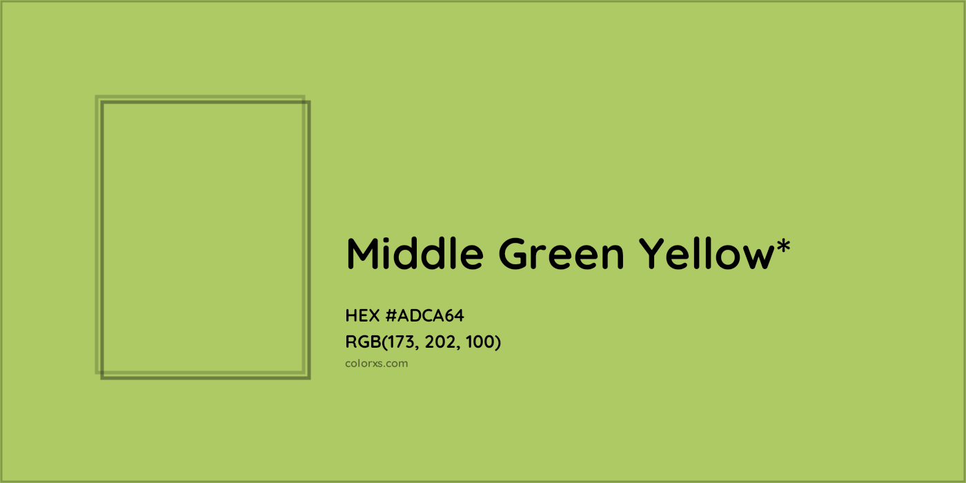 HEX #ADCA64 Color Name, Color Code, Palettes, Similar Paints, Images