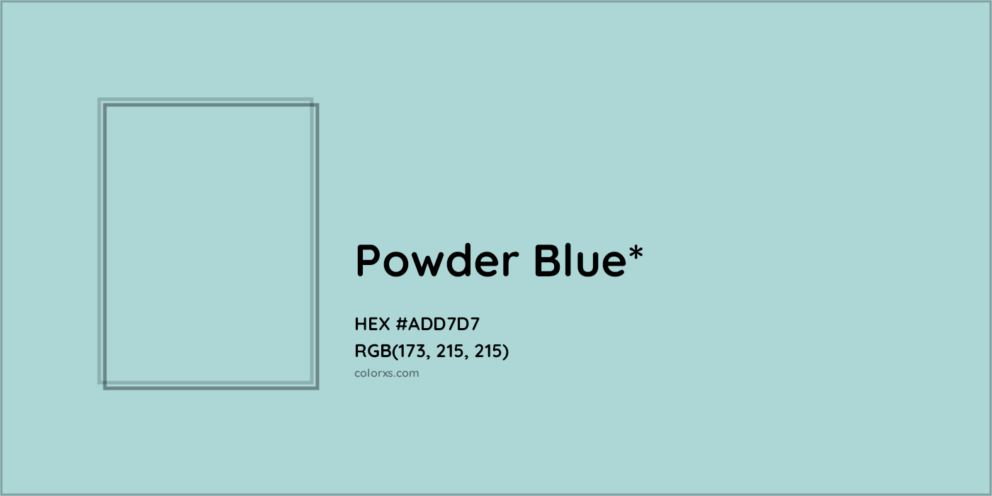HEX #ADD7D7 Color Name, Color Code, Palettes, Similar Paints, Images