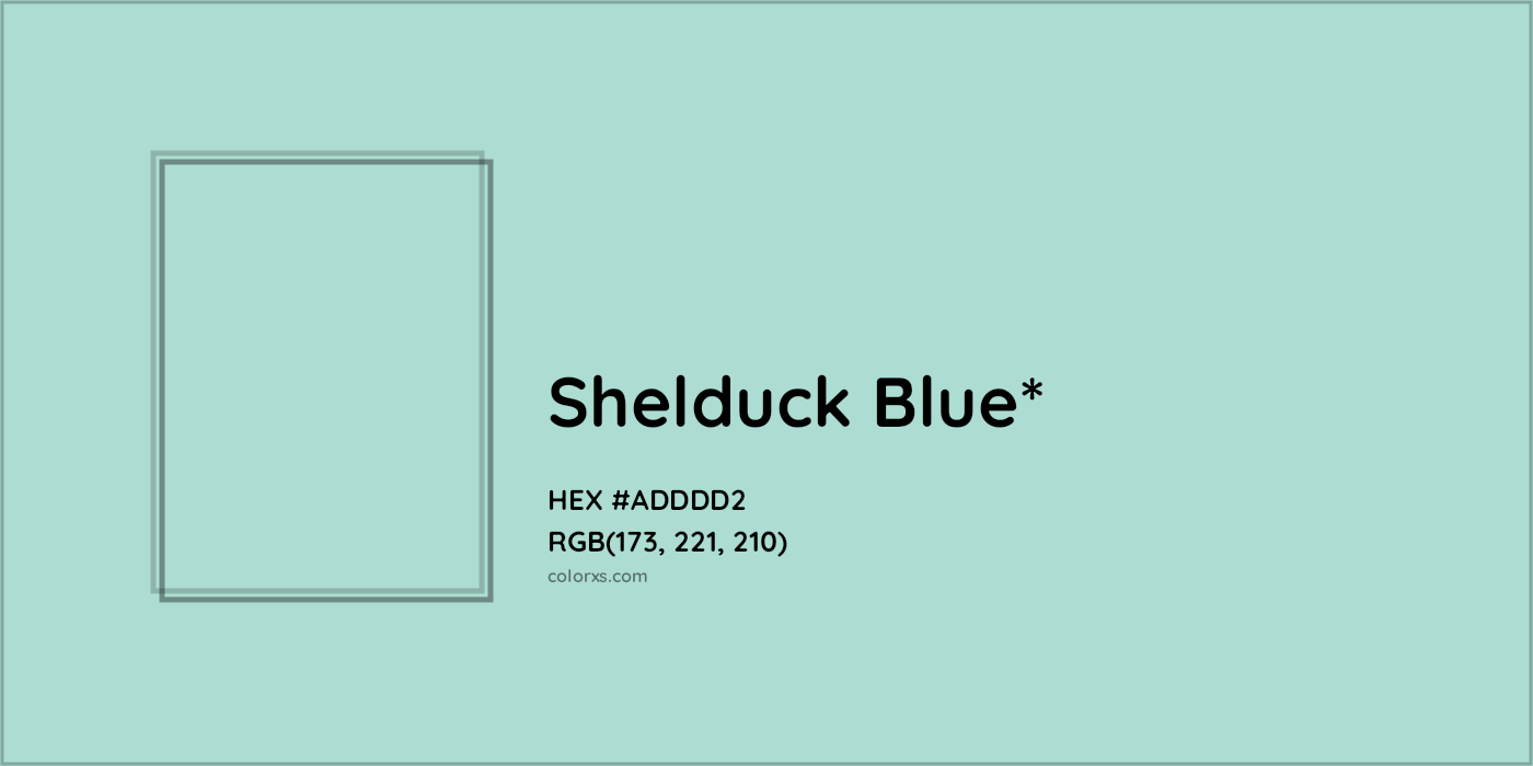 HEX #ADDDD2 Color Name, Color Code, Palettes, Similar Paints, Images