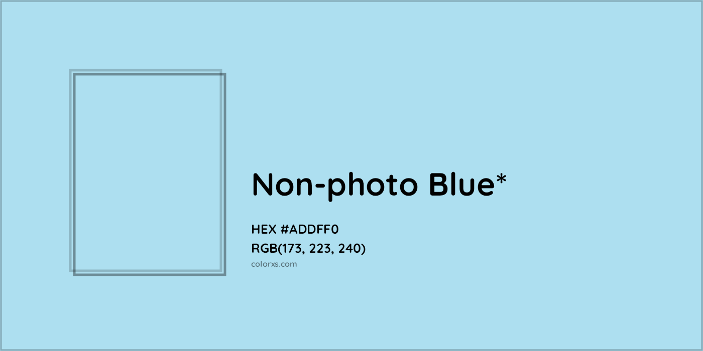HEX #ADDFF0 Color Name, Color Code, Palettes, Similar Paints, Images