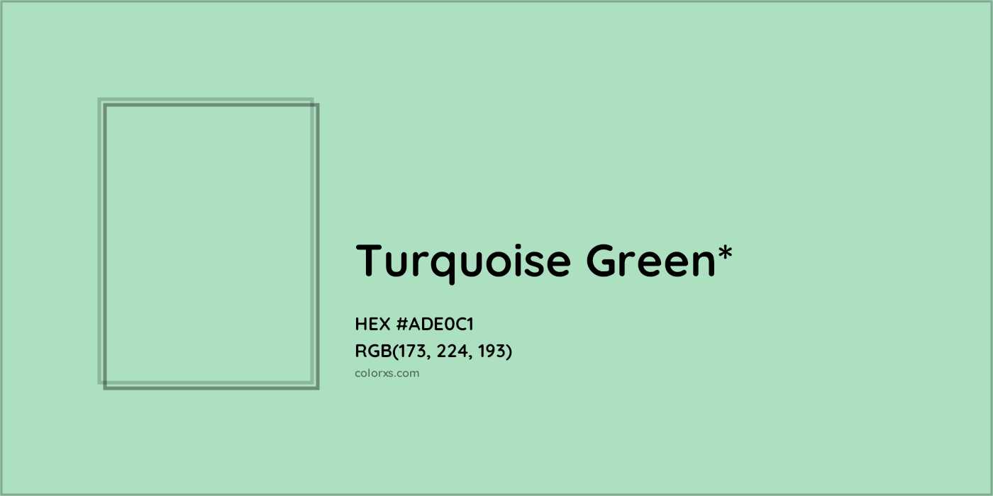 HEX #ADE0C1 Color Name, Color Code, Palettes, Similar Paints, Images