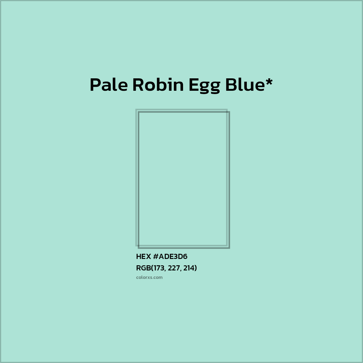 HEX #ADE3D6 Color Name, Color Code, Palettes, Similar Paints, Images