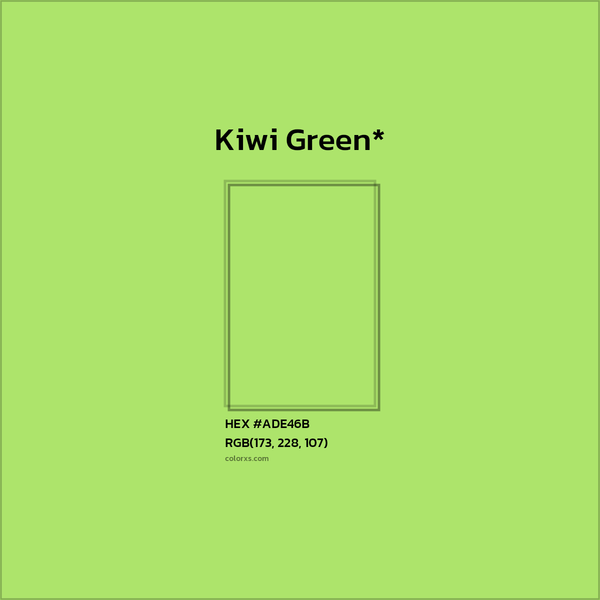 HEX #ADE46B Color Name, Color Code, Palettes, Similar Paints, Images