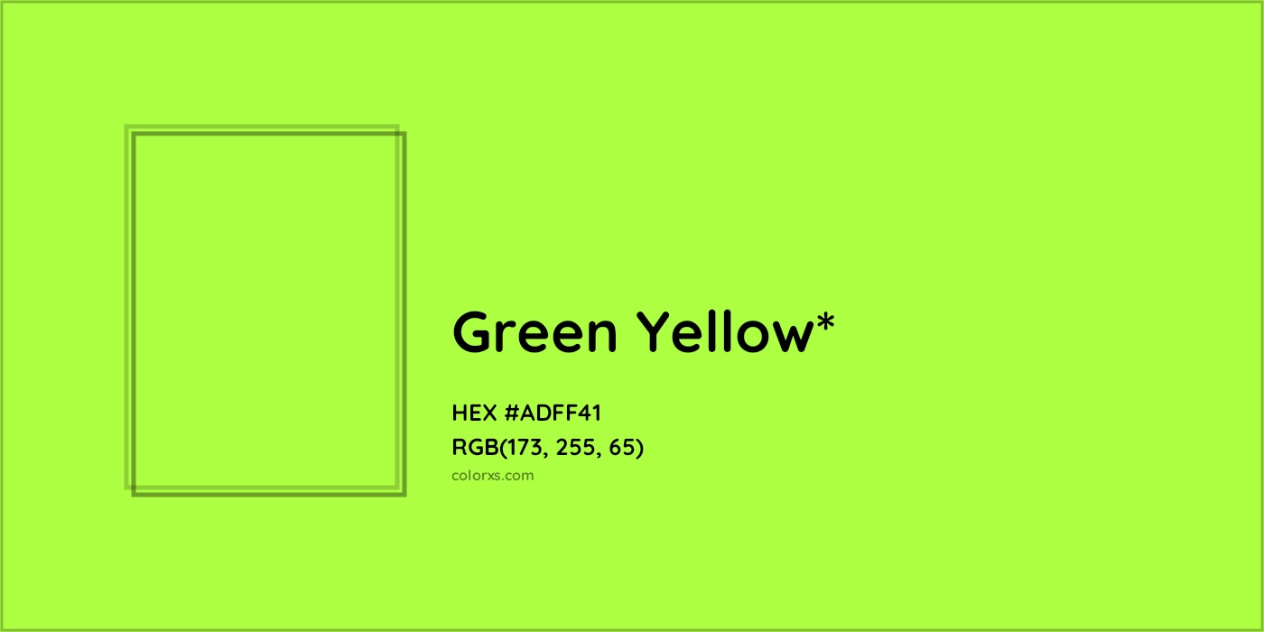 HEX #ADFF41 Color Name, Color Code, Palettes, Similar Paints, Images