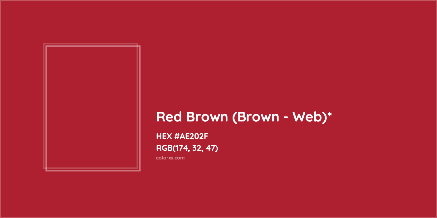HEX #AE202F Color Name, Color Code, Palettes, Similar Paints, Images